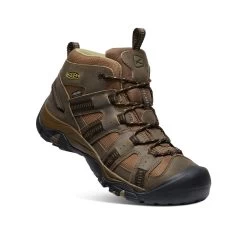 Keen Men's Siskiyou Waterproof Mid | Dark Olive/Olive Drab -Shoes Haven Shop 7b15b259d43812dda0a9d38c49f96686e02d91e6