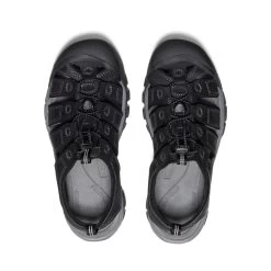 Keen Men's Newport Leather | Black/Steel Grey -Shoes Haven Shop 7dd51eb3c6d1a43dad0e3d78a2835e696c3f8da3