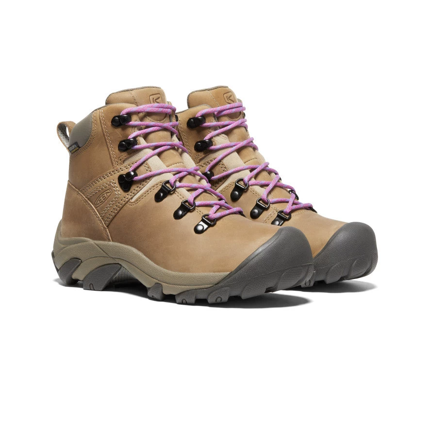 Keen Women's Pyrenees Waterproof Hiking Boot | Safari/English Lavender 4 Keen Women's Pyrenees Waterproof Hiking Boot | Safari/English Lavender - Image 2