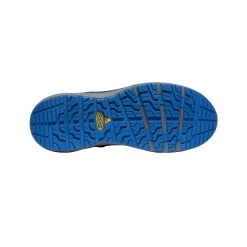 Keen Men's Red Hook Waterproof Boot (Carbon-Fiber Toe) | Steel Grey/Bright Cobalt -Shoes Haven Shop 81c32f49e70321f9aa8d949ee69d0ff4f8a6d368