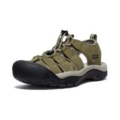 Keen Men's Newport Leather | Martini Olive/Brindle -Shoes Haven Shop 844489b581b68519d3cea2c1dcb770f7b0436213