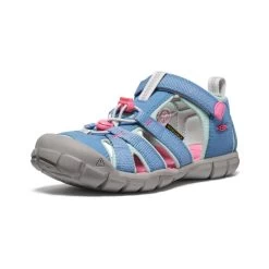 Keen Big Kids' Seacamp II CNX | Coronet Blue/Hot Pink -Shoes Haven Shop 8b58a7d95ef9b54efd9ddaf55ff91a8282b0744d