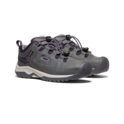 Keen Big Kids' Targhee Waterproof Shoe | Magnet/Tillandsia Purple -Shoes Haven Shop 8c4896dbac62d909b8d321788f20a925c3b09758