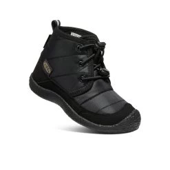 Keen Little Kids' Howser II Waterproof Chukka | Black/Black -Shoes Haven Shop 8cd86f086ac94fcc7ac4934cf28e17b75d0eaf51
