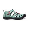 Keen Big Kids' Seacamp II CNX | Granite Green/Cayenne -Shoes Haven Shop 8e6e880008d93cf07e945491a249f33b576d3cde