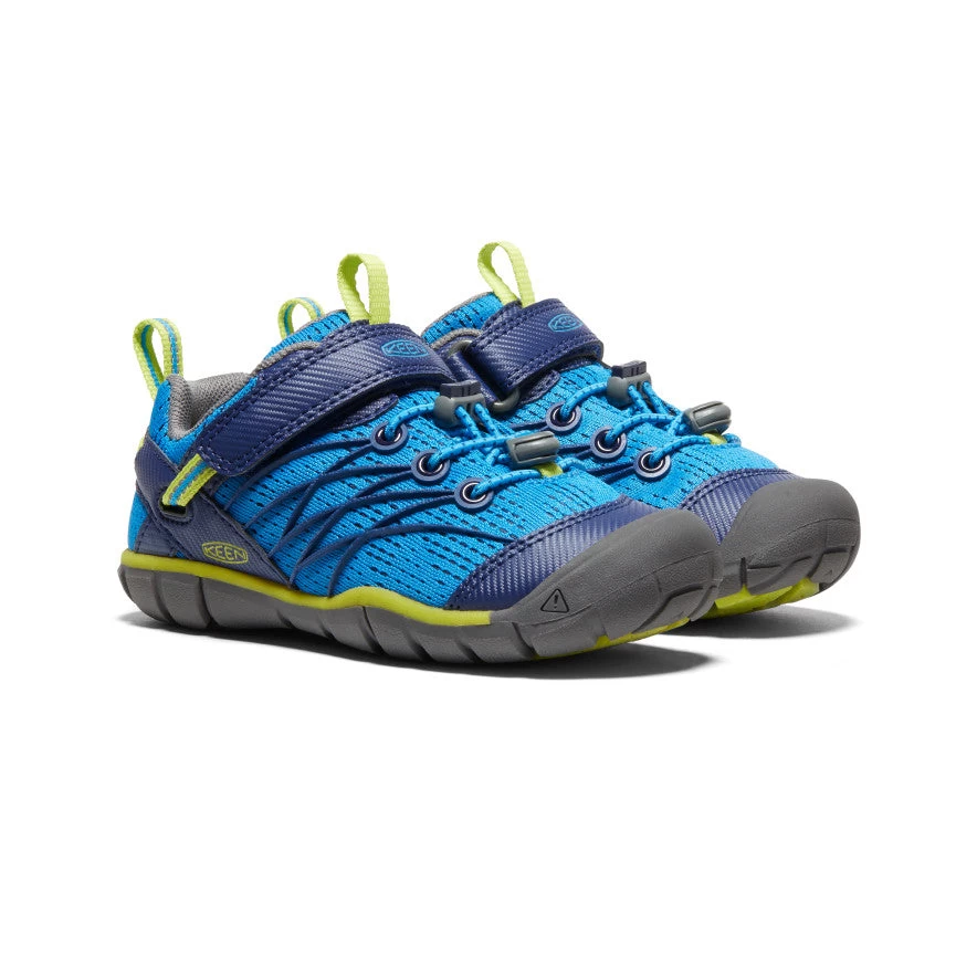 Keen Little Kids' Chandler CNX | Brilliant Blue/Blue Depths 4 Keen Little Kids' Chandler CNX | Brilliant Blue/Blue Depths - Image 2