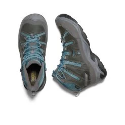 Keen Women's Circadia Polar Waterproof Boot | Steel Grey/North Atlantic -Shoes Haven Shop 96f195f7a48bad5289a9f31e808940d079d6d31d