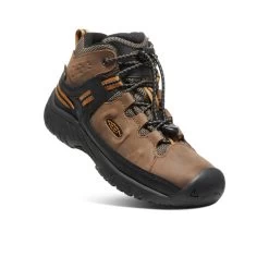 Keen Big Kids' Targhee Waterproof Boot | Dark Earth/Golden Brown -Shoes Haven Shop 9c7761175fb9d1dd09c5415197942023b20c59fe