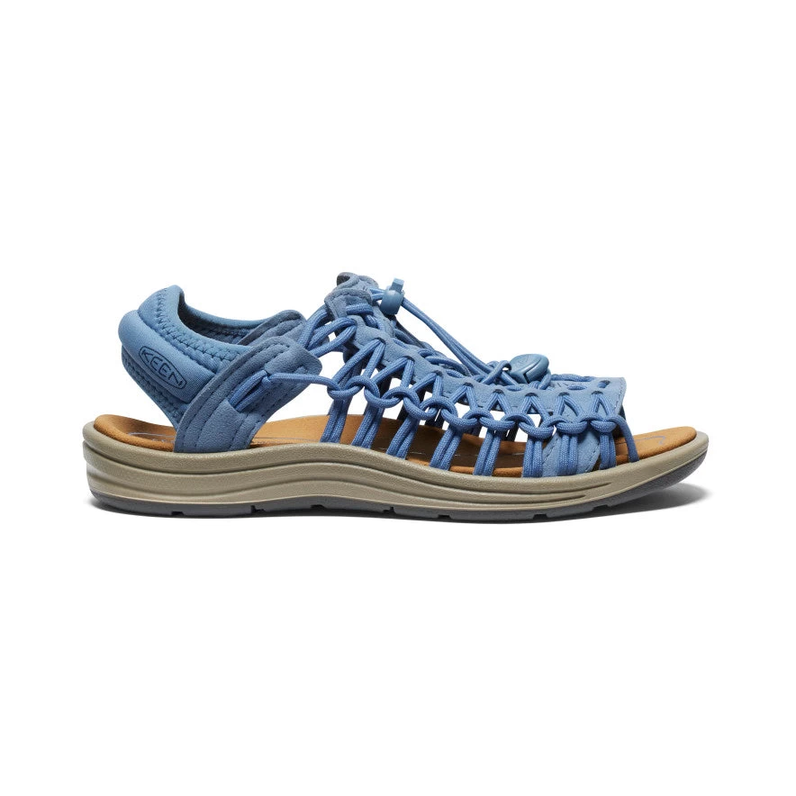 Keen Women's Uneek II Open Toe | Coronet Blue/Plaza Taupe 3 Keen Women's Uneek II Open Toe | Coronet Blue/Plaza Taupe