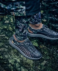 Keen Men's UNEEK Sneaker X ELNEST | Yakushima Forestra Camo -Shoes Haven Shop KEEN M UNEEKxElnest Lifestyle PDP Single Left NoLogo