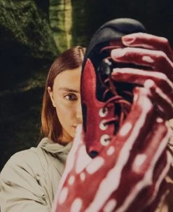 Keen Women's Jasper Rocks Sneaker X Hiking Patrol | Phantasmal Red -Shoes Haven Shop KEEN W 1028333 HikingPatrolxJasperRocks Lifestyle PDP Single Left