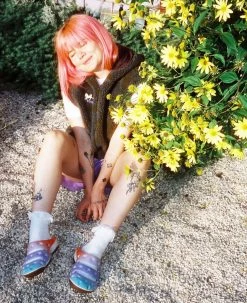 Keen Women's Yogui Arts Clog X Beci Orpin | Multi/Clearly Aqua -Shoes Haven Shop KEEN W BeciOrpinxYogui Lifestyle PDP Single Left