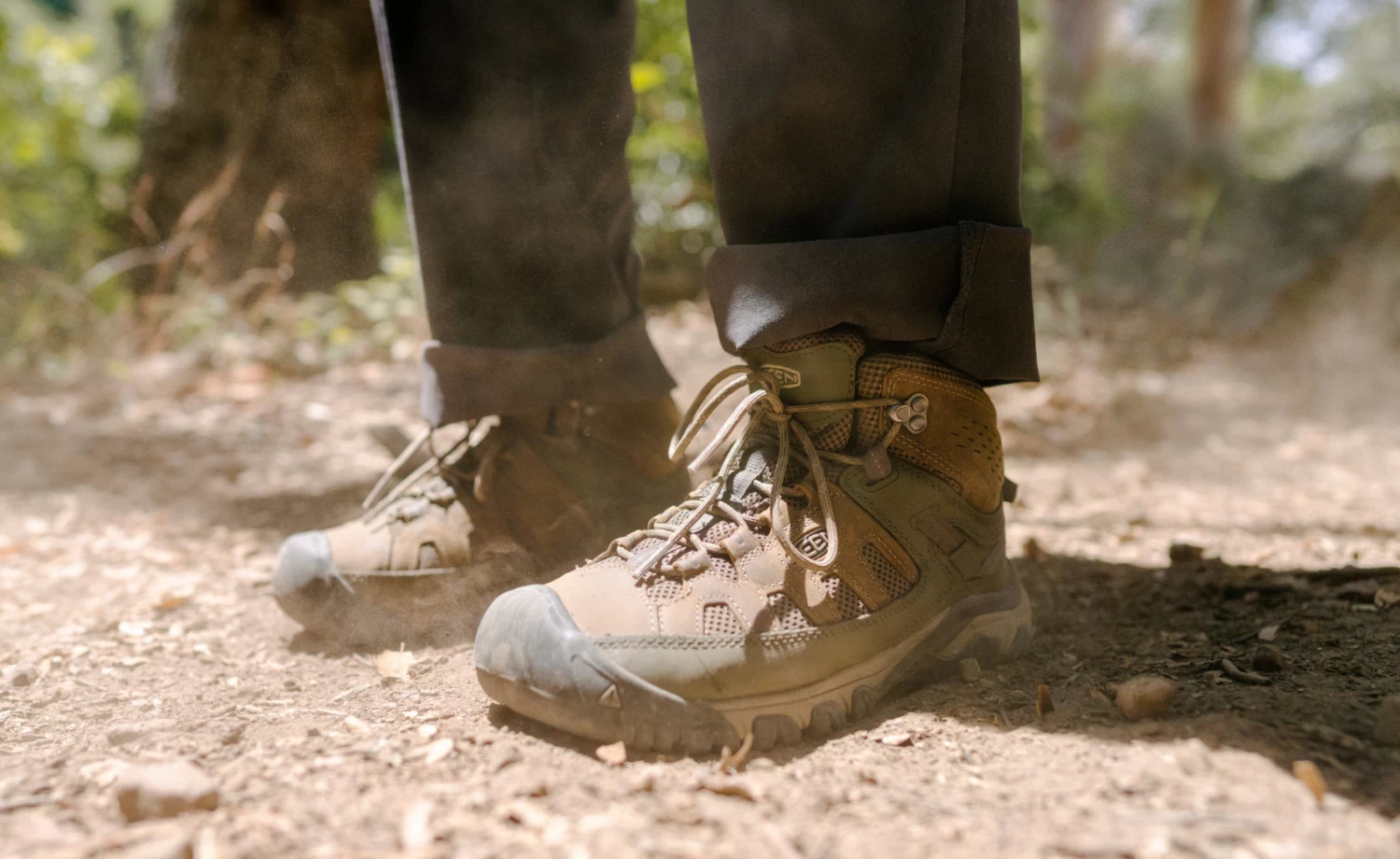 Keen Men's Targhee Vent Mid | Olivia/Bungee Cord 7 Keen Men's Targhee Vent Mid | Olivia/Bungee Cord - Image 5