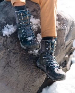 Keen Women's Revel IV High Polar Waterproof Boot | Black/North Atlantic -Shoes Haven Shop Revel1023622PDPLifestyle3