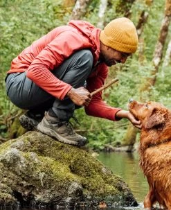 Keen Men's Ridge Flex Waterproof Boot | Magnet/Black -Shoes Haven Shop RidgeFlexPDPLifestyle2Mens