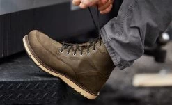 Keen Men's San Jose 6" Waterproof Boot (Soft Toe) | Tortoise Shell/Star White -Shoes Haven Shop SDD 496 PDP SanJose 1023203 Top Image ead903da 8f4e 4f51 a33b 9d311433bf90