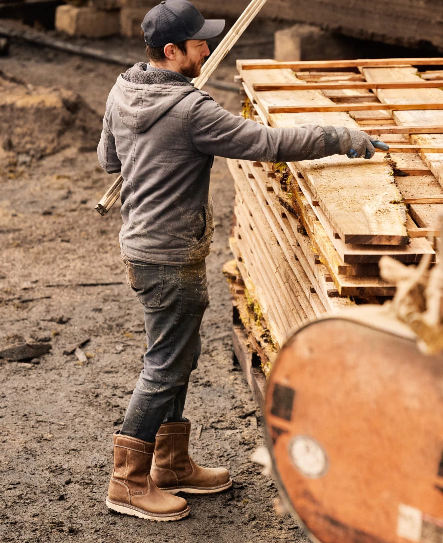 Keen Men's Cincinnati Wellington (Soft Toe) | Belgian/Off White 9 Keen Men's Cincinnati Wellington (Soft Toe) | Belgian/Off White - Image 7