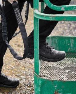 Keen Men's Reno KBF Waterproof Mid (Soft Toe) | Black/Black -Shoes Haven Shop SDD 506 PDP Reno 1027111 Left Image