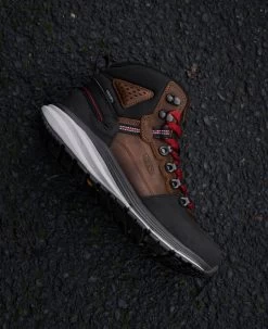 Keen Men's Red Hook Waterproof Boot (Carbon-Fiber Toe) | Tobacco/Black -Shoes Haven Shop SDD 604 RedHook 1024576 Right Image 1