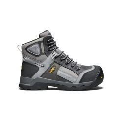 Keen Men's Davenport 6" Insulated Waterproof Boot (Composite Toe) | Magnet/Steel Grey