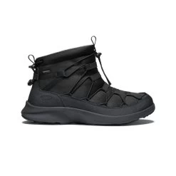 Keen Men's UNEEK SNK Waterproof Chukka | Triple Black/Black