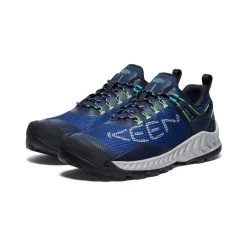 Keen Men's NXIS EVO Waterproof Shoe | Sky Captain/Green Flash -Shoes Haven Shop a6916fd2b0da636fae78f40732c2c7f758cb30c0