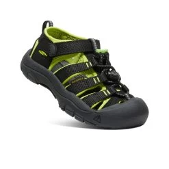 Keen Little Kids' Newport H2 | Black/Lime Green -Shoes Haven Shop a6b1dd59931d7fdcffe0c8128575cba84361289b