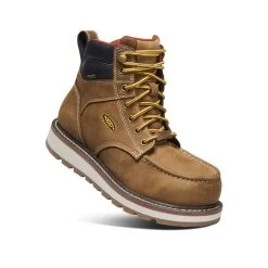 Keen Women's Cincinnati 6" Waterproof Boot (Carbon-Fiber Toe) | Belgian/Sandshell -Shoes Haven Shop a70f60eb12593406cedb233814585e8177edbc94