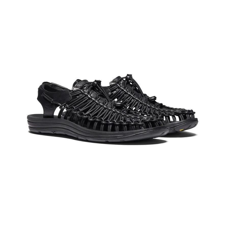 Keen Men's UNEEK Premium Leather | Black 4 Keen Men's UNEEK Premium Leather | Black - Image 2