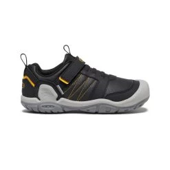Big Kids' Knotch Peak Sneaker | Black/KEEN Yellow