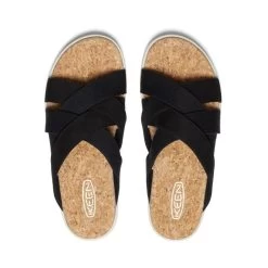 Keen Women's Elle Mixed Slide | Black/Birch -Shoes Haven Shop b3c60c6d3a1c989ea0666aa49a09d2ec2bde17f1