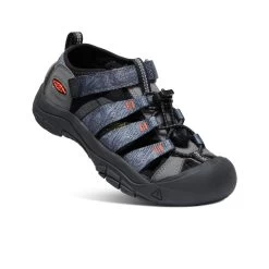 Keen Big Kids' Newport H2 | Steel Grey/Black -Shoes Haven Shop b599a02c53a19df9f465820968512596333bf728