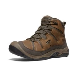 Keen Men's Circadia Waterproof Boot Wide | Bison/Brindle -Shoes Haven Shop ba6886298567ce3a903d19b67040f717659cf71b