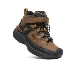 Keen Little Kids' Targhee Waterproof Boot | Dark Earth/Golden Brown -Shoes Haven Shop bf3b8db45269560dc20c027faccf934653b8acff