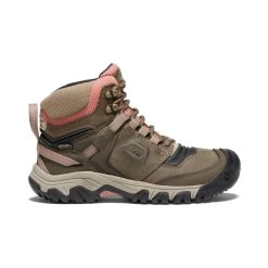 Keen Women's Ridge Flex Waterproof Boot | Timberwolf/Brick Dust