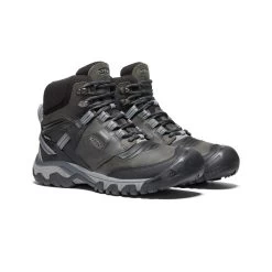 Keen Men's Ridge Flex Waterproof Boot | Magnet/Black -Shoes Haven Shop cd95f587d52905e1501a002c402614524d0c9330