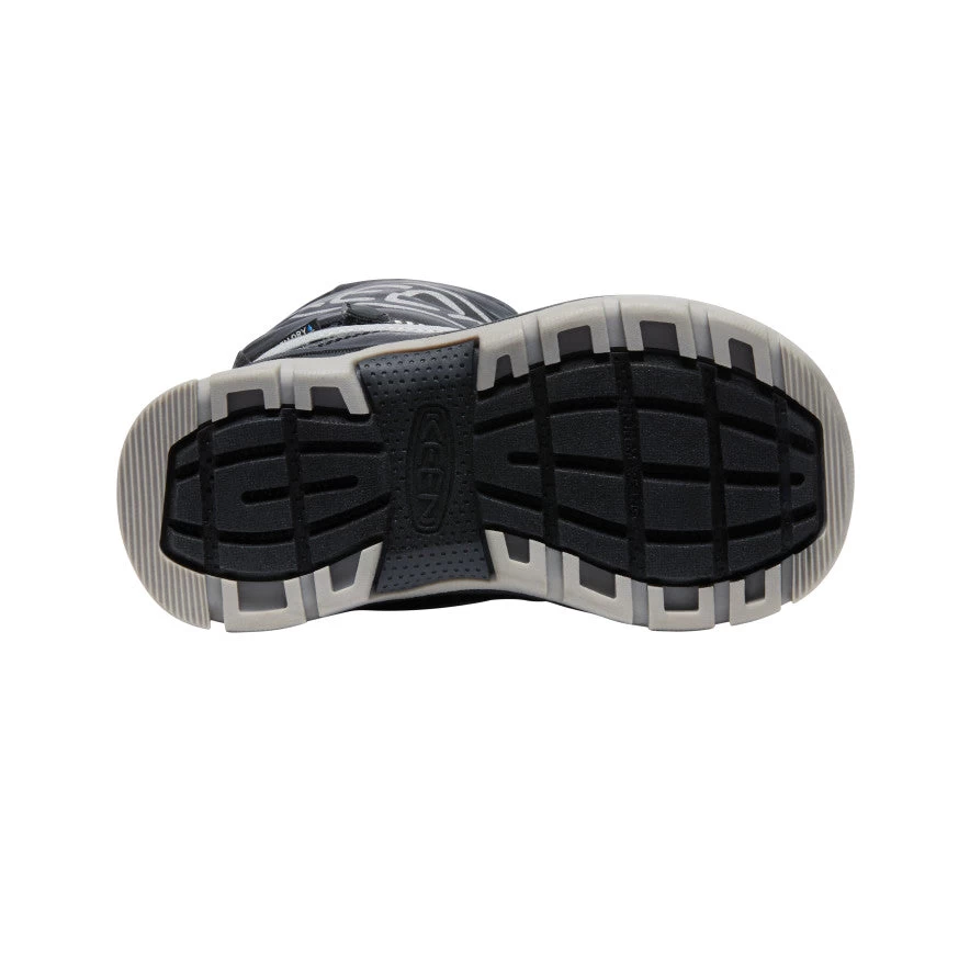 Keen Little Kids' Snow Troll Waterproof Boot | Black/Silver 5 Keen Little Kids' Snow Troll Waterproof Boot | Black/Silver - Image 4