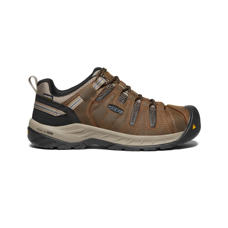 Keen Men's Flint II Waterproof (Steel Toe) | Cascade Brown/Orion Blue 3 Keen Men's Flint II Waterproof (Steel Toe) | Cascade Brown/Orion Blue
