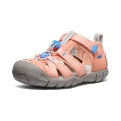 Keen Little Kids' Seacamp II CNX | Papaya Punch/Marina -Shoes Haven Shop d4e7afdf21a424ff76d6544cbe3090ad01f17ff0
