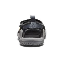 Keen Little Kids' Knotch River Open-Toe | Black/Steel Grey -Shoes Haven Shop d61aa664cbe983290d923bdc2d2db858c05f33f1