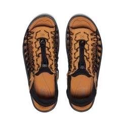 Keen Men's UNEEK II Open Toe | Black/Curry -Shoes Haven Shop d665bc8d26569550632dfc592453de4dc5114884