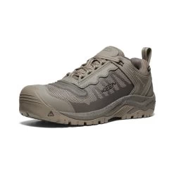 Keen Men's Reno KBF Waterproof (Carbon-Fiber Toe) | Brindle/Morel -Shoes Haven Shop d6829be10a5403f9e59071a31949c26679cf6e0e