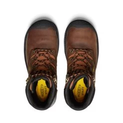 Keen Men's Camden 8" Insulated Waterproof Boot (Carbon-Fiber Toe) | Leather Brown/Black -Shoes Haven Shop d9ecb32720293995bb4c6406c88ceb5324eecbd2