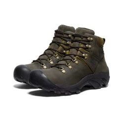 Keen Men's Pyrenees Waterproof Hiking Boot | Mulch/Military Olive -Shoes Haven Shop dcdea3ff82dd7e9567e52c558b37c18356780e07