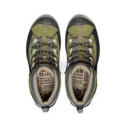 Keen Men's Targhee II Waterproof Hiking Boot X AtelierBluebottle | Sky Captain/Olive Drab -Shoes Haven Shop de14ae77070fa07914100bdd8cbf671ccf8582c2