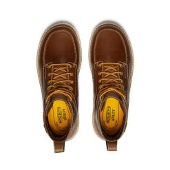 Keen Men's San Jose 6" Waterproof Boot (Soft Toe) | Tortoise Shell/Star White -Shoes Haven Shop e0e15d988fce3e24561072d46a8f9528451b51c2