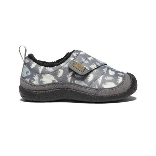 Keen Little Kids' Howser Wrap | Steel Grey/Star White -Shoes Haven Shop e2a7341854a7dc0c58718316a337f379a340ad19