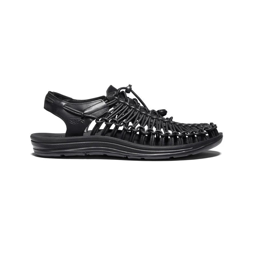 Keen Men's UNEEK Premium Leather | Black 3 Keen Men's UNEEK Premium Leather | Black