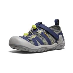 Keen Big Kids' Knotch Creek | Steel Grey/Blue Depths -Shoes Haven Shop e704048658541945171520737a74e32f435b42e6