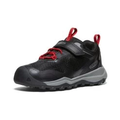 Keen Little Kids' Wanduro Waterproof Shoe | Black/Ribbon Red -Shoes Haven Shop e8042e538d8c98417034e8ac8fe140aaef848eb4